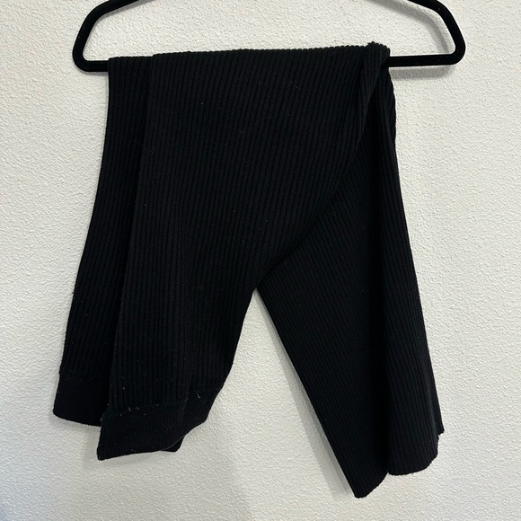 Splendid Pants - Splendid Black Ribbed knit lounge sweater pants